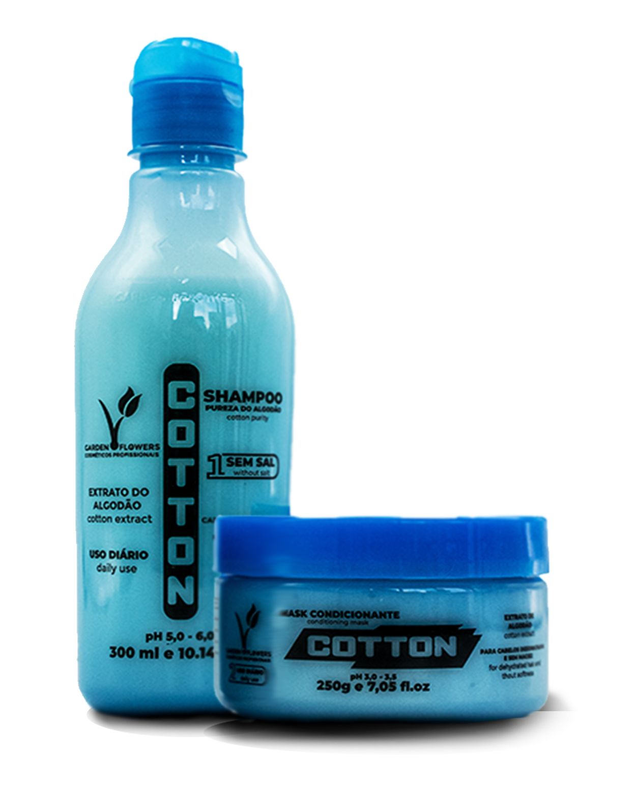 HAIR - MASK COTTON- 250ml   (cx 24)