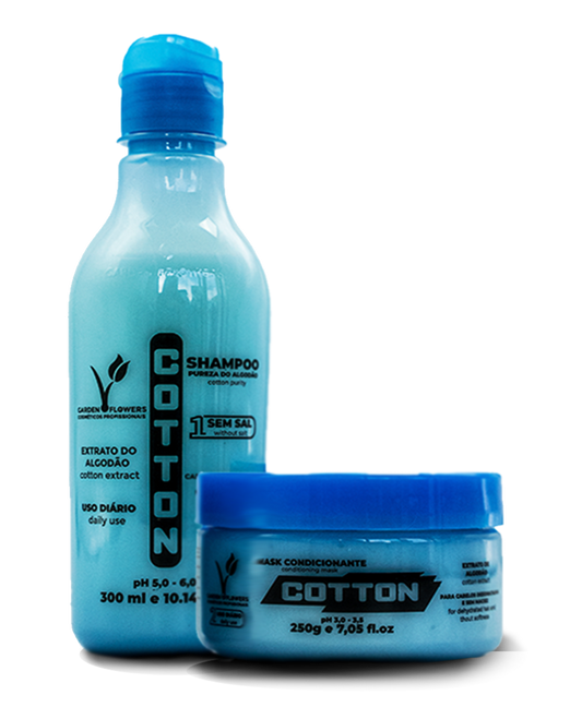 HAIR - SHAMPOO COTTON- 300ml   (cx 24)