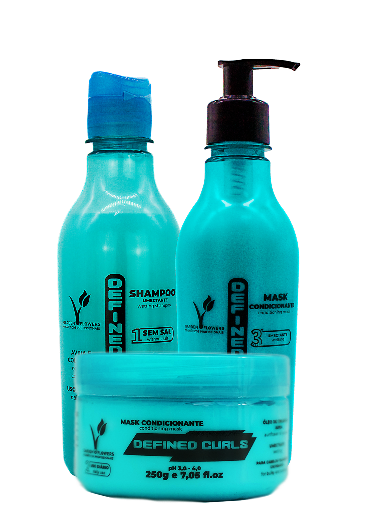 HAIR - SHAMPOO DEFINED CURLS - 300ml  (cx 24)