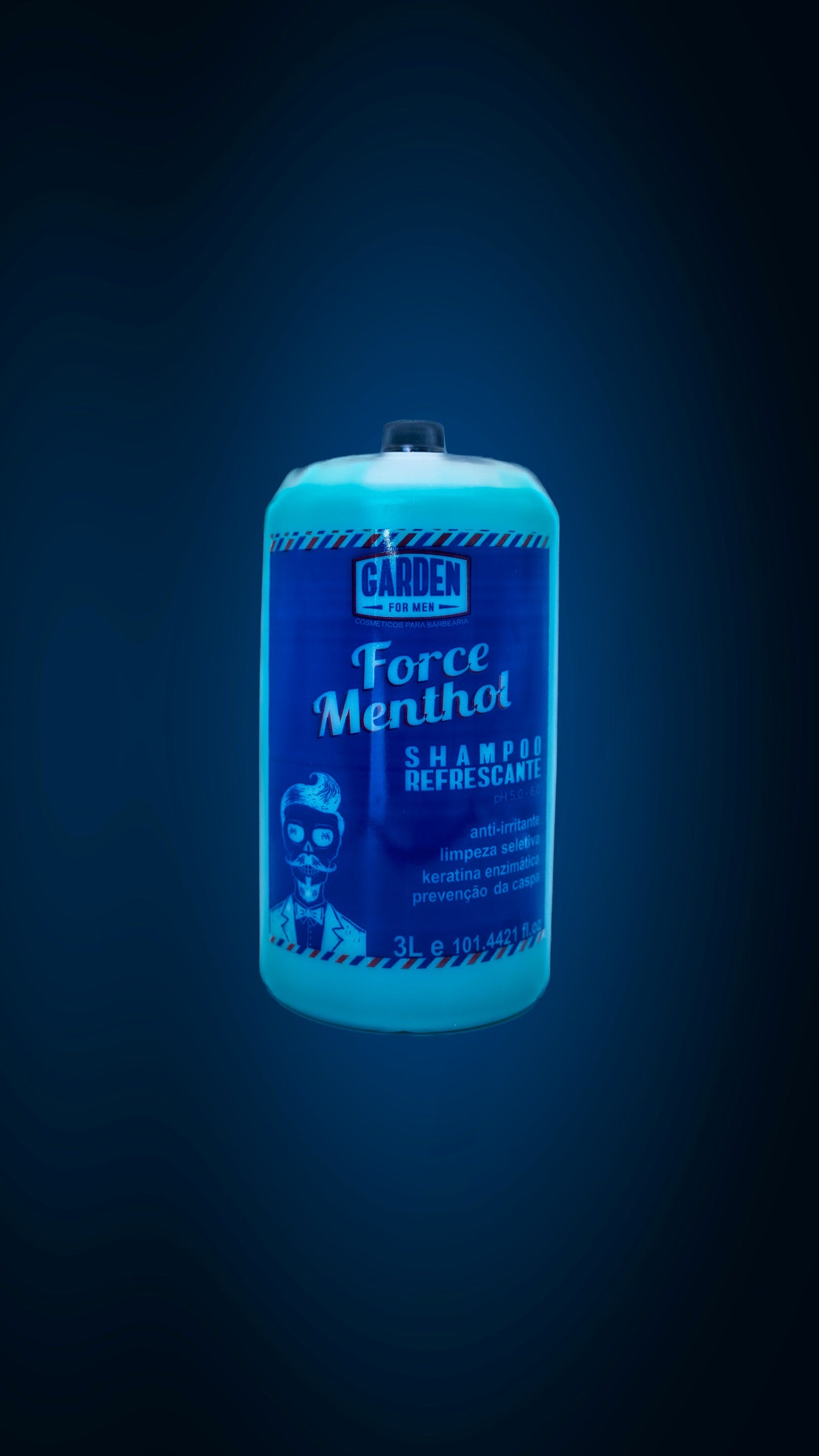 For Men - Shampoo (MENTHOL) GALLON - 3L (box 04)