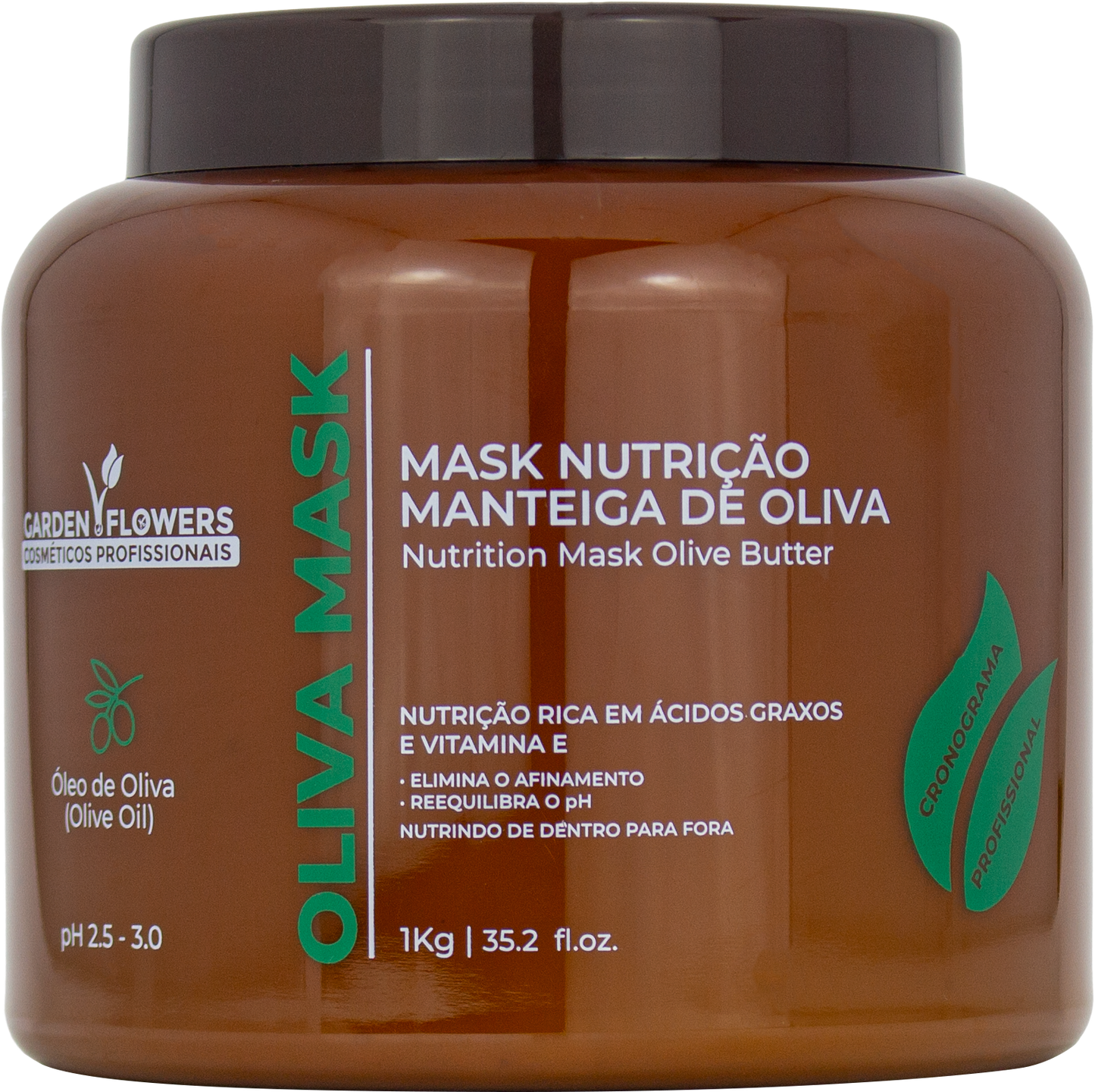 MOISTURIZING OLIVE BUTTER MASK - 1KG (box 12)